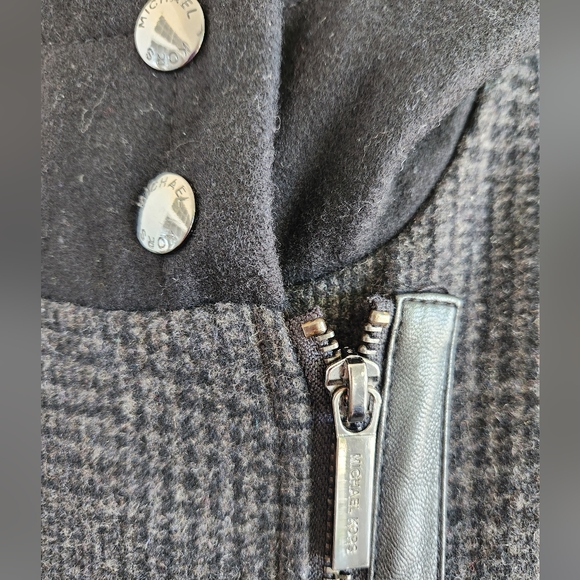 Michael Kors Side Zip Hooded Coat - Picture 12 of 15